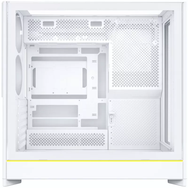 Tietokonekotelo Montech HS01 Tempered Glass ATX valkoinen