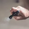 Ledlenser P3R musta taskulamppu — ladattava kompakti LED-avainperävalaisin