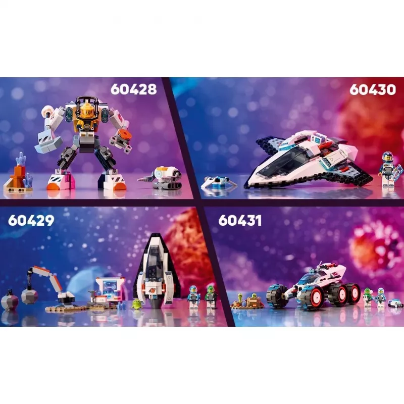 Lego City 60431 Space Explorer Rover And Alien Life