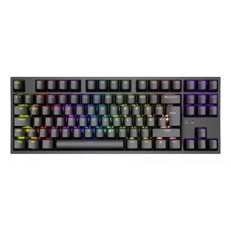 GENESIS Thor 404 TKL näppäimistö pelikäyttöön USB QWERTZ Deutsch musta