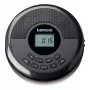 Kannettava CD-soitin Lenco CD-340BK — musta, kannettava muotoilu
