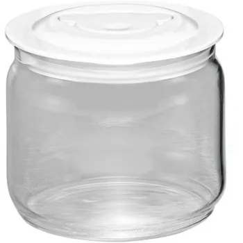 Lasipurkki Rommelsbacher JG05 0,5 l lämmönkestävä kannella jogurttivalmistaja JG60:lle