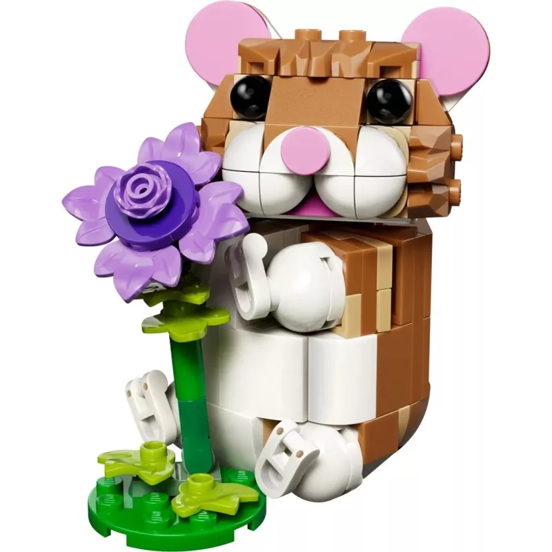 LEGO CREATOR 3 IN 1 31376 söpö hamsteri ja kukka