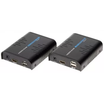 HDMI/RJ45/USB-jatko Lenkeng HDMI+USB-EX-100