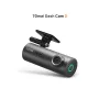 70mai M200 autokamera, 1080p Full HD 1920×1080, H.265, 60 fps, 300 mAh akku, Wi-Fi, microSD 128 GB asti, aukko f/1.8, musta