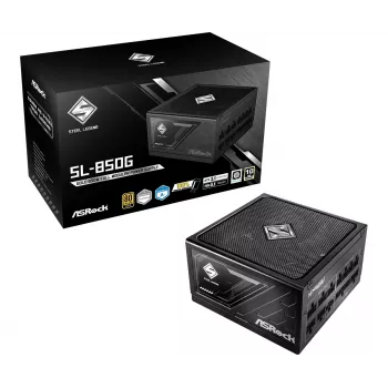 ASRock SL-850G Steel Legend virtalähde 850 W 20+4 Pin ATX ATX B