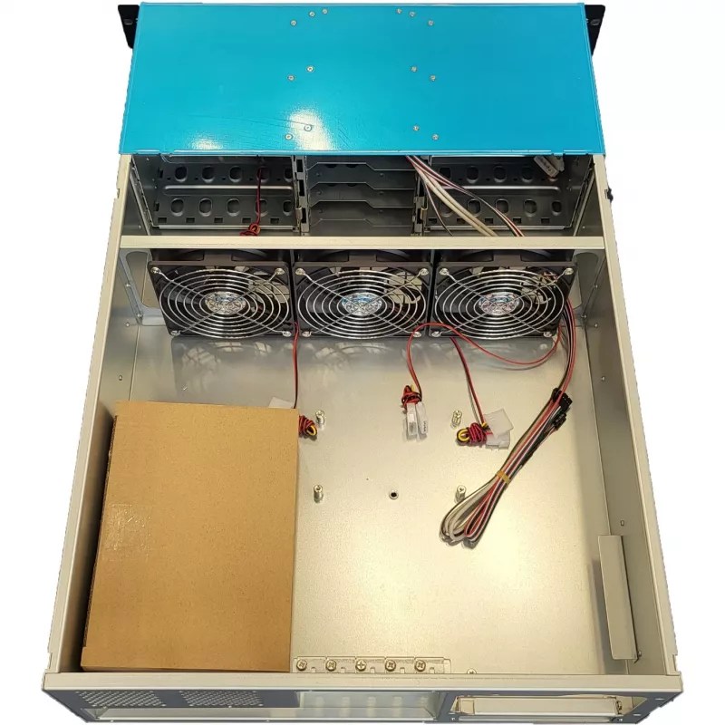 Palvelinkotelo RealPower RPS19-G3380 rack musta