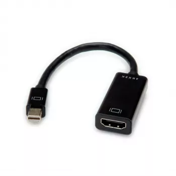 Value 12.99.3143 videokaapelisovitin Mini DisplayPort HDMI Type-A (standardi) musta (12.99.3143)
