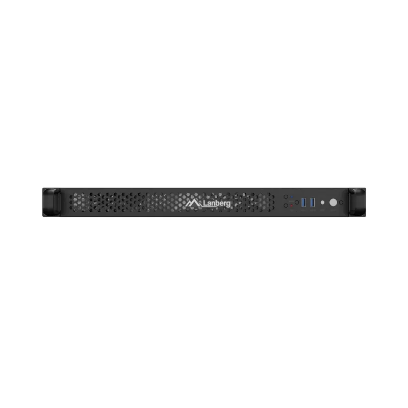 Rack-kotelo Lanberg SC01-3001-10B 1U musta 4 tuuletinta