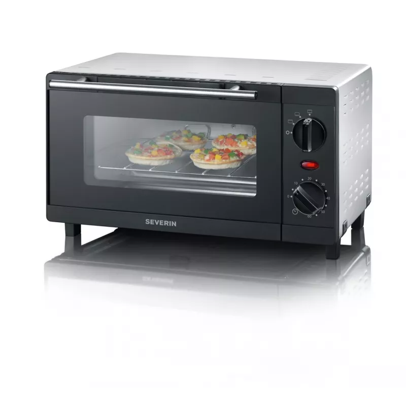 Minileivinuuni Severin TO 2052 9L 800W musta grilli
