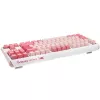 Ducky One 3 TKL -näppäimistö pelikäyttöön USB QWERTZ saksa pinkki