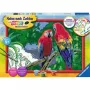 Ravensburger maalaa numeroilla - Värikkäät papukaijat