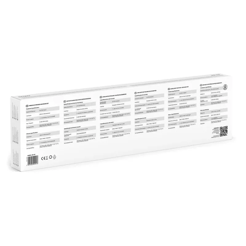 Savio KB-03 näppäimistö ja hiiri mukana Home/Office USB QWERTY US englanti musta