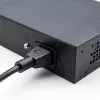 Ethernet-kytkin QOLTEC 52297 PoE RJ45 PoE-uplinkilla ja SFP-portilla