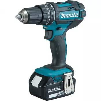 Makita DHP482RFX9 - iskuporakone - akku - pikakiinnitysistukka 13 mm - 62 N·m - 2 akkua, laturi mukana - 18 V (DHP482RFX9)