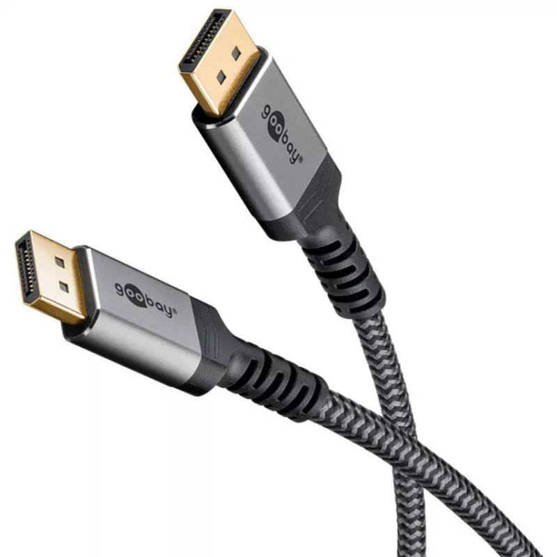 Goobay DisplayPort-kaapeli 2.0/2.1, 54 Gbit/s | 75679 | DisplayPort–DisplayPort