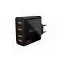 BLOW 4xUSB-C PD 100W GaN seinälaturi, musta