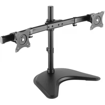 HAGOR HA FS - asennussarja (pöytäteline) - 2 LCD-näytölle - musta - näytön koko: 38-68 cm (15-27)