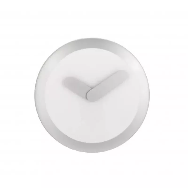 NeXtime kello 2615zi Focus, Ø25 cm, seinäkello, valkoinen/hopea