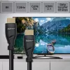 HDMI 2.1 kaapeli QOLTEC 5 m — 48 Gbit/s, 8K@60Hz, 26AWG, kullatut liittimet