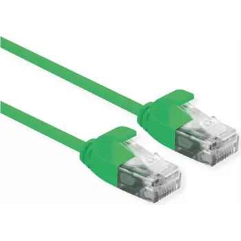 Verkkokaapeli ROLINE 21.15.3935 RJ-45 Cat6a 2 m vihreä