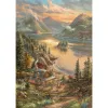 Thomas Kinkade Studios: Pracht am Seeufer, palapeli 500 palaa