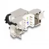 DeLOCK Keystone-moduuli RJ45-liitäntä LSA Cat.6A STP lukitusklipsillä