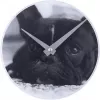 NeXtime kello 5173 Little Dog, Ø20 cm, seinäkello, musta