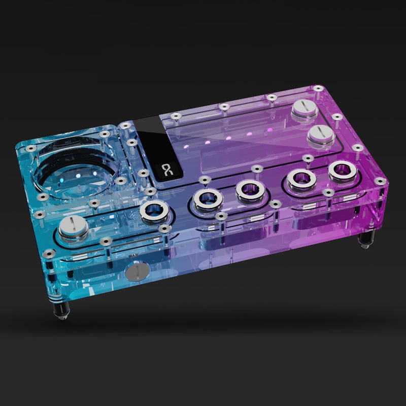 Säiliö Alphacool Core Distro Plate läpinäkyvä akryyli 125x240x68,8mm