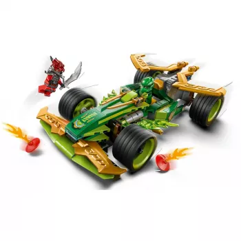 LEGO-rakennussarja NINJAGO Lloyds Action Speedster 71828, 181 osaa, 2 minihahmoa, ikä 7+