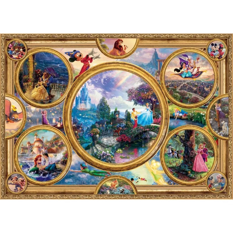 Schmidt Spiele Thomas Kinkade Studios Disney Dreams Collection palapeli 2000 palaa