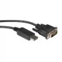 ROLINE DisplayPort-kaapeli DP ST – DVI ST 1,0 m (11.04.5613)