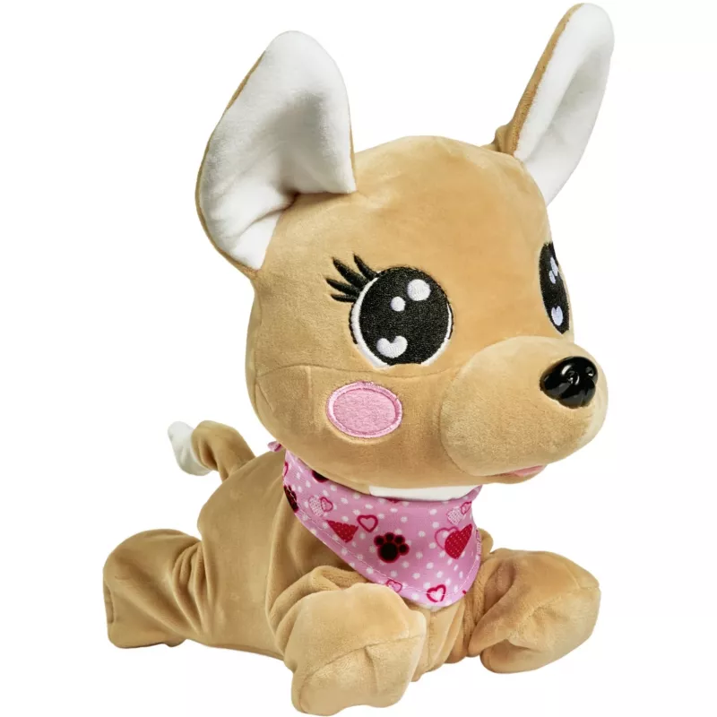 ChiChi LOVE Baby Boo, pehmolelu beige/vaaleanpunainen, 30 cm