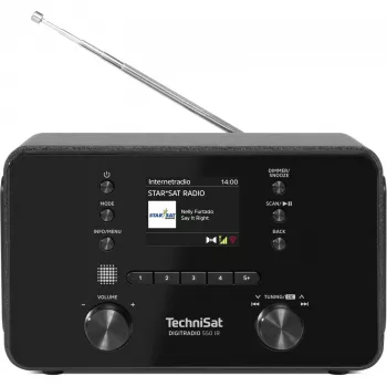 Henkilökohtainen radio TechniSat DigitRadio 550 IR Digital DAB+ FM 100W