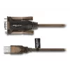 Adapteri USB 2.0 Type-A sarjaporttiin RS-232 D-Sub 9-pin uros DeLOCK 62646