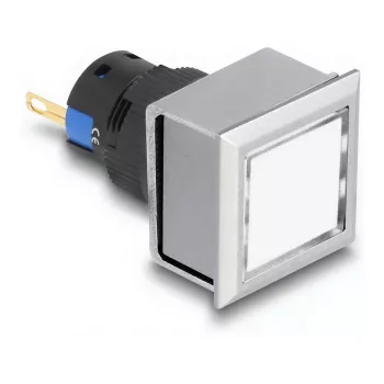 Teollisuuskonelamppu LED DELOCK 22058 — 1 LED, IP40/IP65, AC 250V, 5A, 25×42×25 mm