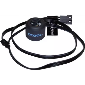 Alphacool Aurora - musta - 3-pin - 20 mm - 2,2 cm - neste (15365)