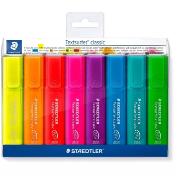 Tussi Staedtler 364 P WP8 monivärinen 8 kpl