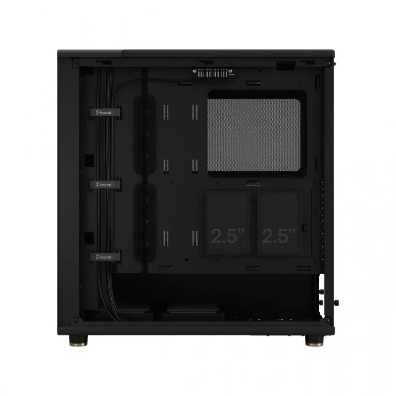 Fractal Design North Charcoal musta Mesh Mid-Tower-kotelo – musta
