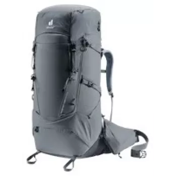 Reppu DEUTER Aircontact Core 65+10 SL — 65+10 L, SL-istuvuus, grafiitti-musta