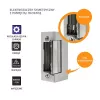 Sähkömagneettinen lukko QOLTEC 52459 12V symmetrinen muistilla ja lukituksella