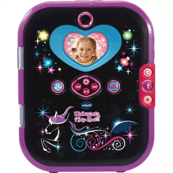 Kidisecrets Selfie Music 2.0, oppimistietokone musta/lila