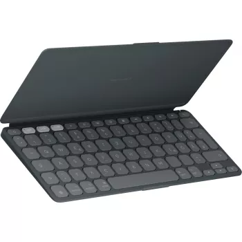 LOGITECH Keys-To-Go 2 iPadille, iPhonelle, Macille ja Apple TV:lle langaton näppäimistö grafiitti