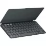 LOGITECH Keys-To-Go 2 iPadille, iPhonelle, Macille ja Apple TV:lle langaton näppäimistö grafiitti
