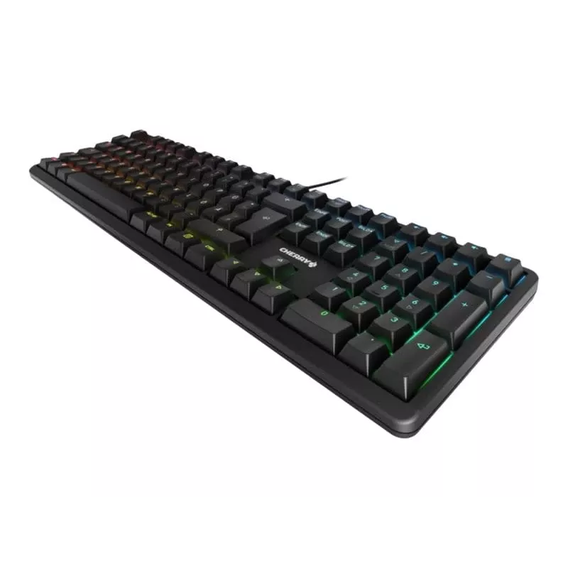 CHERRY G80-3000N RGB -näppäimistö yleismalli USB QWERTZ saksa musta