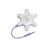 Belkin F8Z274BT - vihreä - valkoinen - 1x 3,5 mm - 5x 3,5 mm - uros - naaras