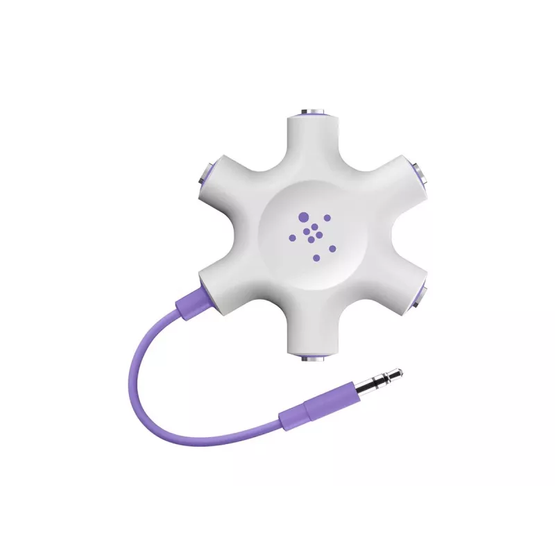 Belkin F8Z274BT - vihreä - valkoinen - 1x 3,5 mm - 5x 3,5 mm - uros - naaras