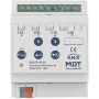 MDT technologies yleisohjain 4-kertainen 4TE REG, 16A, 230VAC, 100µF Akku-0416.03 (Akku-0416.03)