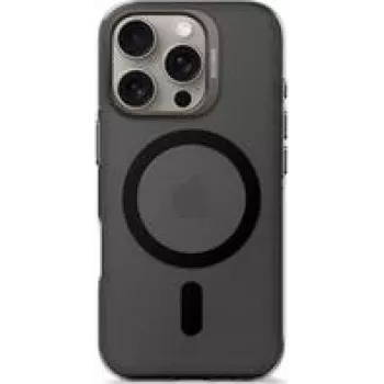 Decoded takakuori kierrätysmuovia iPhone 16 Pro, läpinäkyvä musta