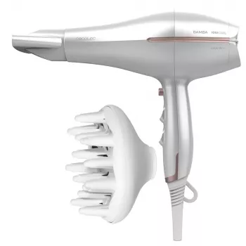 Cecotec hiustenkuivaaja | IoniCare 5300 Maxi Aura | 2200 W | lämpötila-asetusten määrä 3 | ionitoiminto | diffuusorisuutin | valkoinen